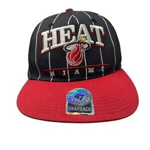Miami Heat Hardwood Classics Snapback Hat Cap Retro Dad Throwback NBA Basketball